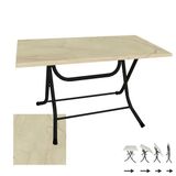 Klasik Katlanır Masa 70X120 Cm - (Werzalit, Wermodin Ve Allzalit Tabla) - Golden Marble