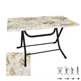 Klasik Katlanır Masa 80X120 Cm - (Werzalit, Wermodin Ve Allzalit Tabla) - Gold