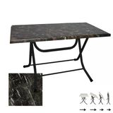Klasik Katlanır Masa 80X120 Cm - (Werzalit, Wermodin Ve Allzalit Tabla) - Teramo