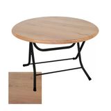 Klasik Katlanır Masa Yuvarlak (107 Cm Çap) - (Werzalit, Wermodin Ve Allzalit Tabla) - Novagento