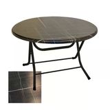 Klasik Katlanır Masa Yuvarlak (107 Cm Çap) - (Werzalit, Wermodin Ve Allzalit Tabla) - Palazzo