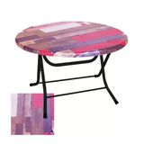 Klasik Katlanır Masa Yuvarlak (107 Cm Çap) - (Werzalit, Wermodin Ve Allzalit Tabla) - Redwood