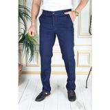 Klasik Kesim Mavi Likralı Erkek Yan Cepli Klasik Kot Pantolon Baba Pantolonu Phantom Jeans By Small - 46