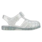 Klasik Kristal Ayakkabıdan Şeffaf Çok Parlak Kristal Sandalet