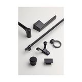 Klasik Kulp 1024 mm Siyah Renk - 1BW-Beyaz - Ahşap