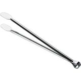 Klasik Metal Mangal Maşası 32 Cm-27 Cm Uzun-Kısa Boy Çelik Yemek Barbekü Izgara Kömür Köz (32 cm - 1 Adet)