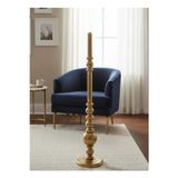 Klasik Model Ahşap Gold Lambader Ayak Vintage 140cm