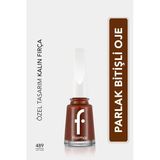 Klasik Parlak Bitişli Yüksek Pigmentli Oje - Nail Enamel -537 Cake Wıth Coffee- 8682536047807