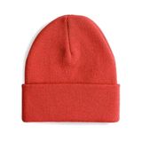 Klasik Spor Bere-Triko Bere-Unisex Nakışsız Bere-Düz Bere-Unisex Bere-Düz Klasik Bere (Turuncu)