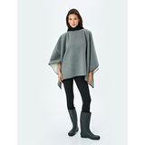 Klasik Uzun Oversize Panço - Gri - S - M