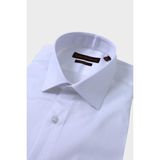 Klasik Yaka Slim Fit Dar Kesim Pamuklu Erkek GÖMLEK-KAW4210S - 46 - Beyaz