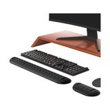 Klasse Gaming Klavye ve Mouse Bilek Destek Seti, Ergopad, Kaymaz Tabanlı, Nefes Alan Kumaş, Ağrı