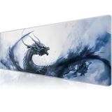Klasse Pro - 10 Farklı Model Dikişli Kenar 90x40 cm Oyuncu Gaming Mouse Pad (Nyrox, 90x40 cm)