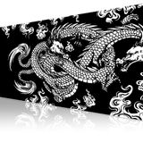 Klasse Pro - 6 Farklı Model Dikişli Kenar 70x30 cm Oyuncu Gaming Mouse Pad (Dragon Knot)