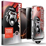Klasse X-Gorilla iPhone 13 Pro Max / 14 Plus Hayalet Ekran Koruyucu | Gizlilik Filtreli & 9H Kırılmaz | Tam Kaplama Tozsuz Uygulama