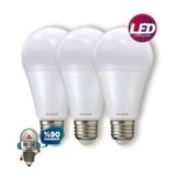 Klaus 3'lü 6500K Beyaz Işık 9W Led Lamba