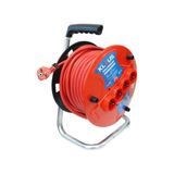 Klaus Ke30220e 20 Metre 4'Lü Plastik Makaralı Seyyar Uzatma Kablosu (3X1.5 Mm²)