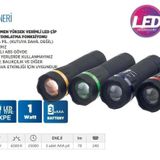 Klaus Led El Feneri 1w 70 Lumen 3a Pil Ke47700