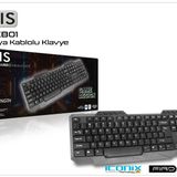 Klavye Multimedia Q Kablolu Auris Ars-Mkb01