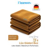 Kleanwin Luxury Shammy 2’li Set | 50x70 cm | 300 GSM | Emici Araç Kurulama ve Yeni Nesil Temizlik Bezi