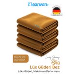 Kleanwin Luxury Shammy 3’lü Set | 50x70 cm | 300 GSM | Emici Araç Kurulama ve Yeni Nesil Temizlik Bezi