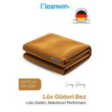 Kleanwin Luxury Shammy Lüks Güderi Bez 50x70 cm – 300 GSM Ultra Emici Araç Kurulama ve Cam Temizlik Bezi
