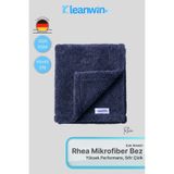 Kleanwin Rhea 45x45Cm 1200 GSM Çift Katlı Mikrofiber Oto Kurulama Bezi – Araç İçin Profesyonel Temizlik Bezi