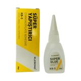 Klebond 20 gr Süper Yapıştırıcı Hızlı Kürleşme Özelliği ile Metal Cam Plastik Porselen Yapıştırmada Etkili