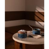 Kleby 2'li Sufle Kabı - Koyu Mavi - 10 cm