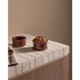 Kleby Kalre 2'li Sufle Kabı - Kahverengi - 10 cm