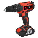 Kleco 18V 2.0 Ah Şarjlı Darbeli Vidalama Matkap Kl Eco Ke18dm-20Db