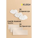 Kleen Fakir-range Buharlı Temizlik Makinesi Uyumlu Yedek Bez Seti