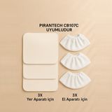 Kleen Pirantech Cb-107c Buharlı Temizlik Makinesi Yedek Mop Bezi Aparat Seti