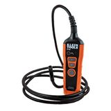 Klein Tools ET20 WiFi boroskop muayene kamerası, şarj edilebilir lityum iyon pil ve entegre LED ışıklı.