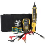 Klein Tools Ethernet, İnternet, Telefon, Hoparlör, Koaksiyel, Video ve Veri Kabloları, RJ45, RJ11, RJ12 için VDV500-920 Tel İzleyici Ton Jeneratörü ve Prob Kiti Süreklilik Test Cihazı