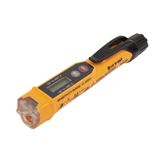 Klein Tools NCVT-4IR Temassız Voltaj Test Cihazı, 12-1000V AC Kalem Tipi, Kızılötesi Termometre -22 ile +250 Celsius (-22 ile +482 Fahrenheit Derece), LED ve Sesli Alarmlar, Cep Klipsi