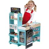 Klein Toys Ahşap Süpermarket Oyun Seti - Renkli