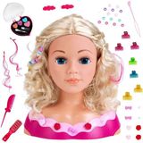 Klein Toys Emma Makyaj ve Saç Tasarım Büstü Oyun Seti