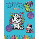 Kleine Dino-Monster Malbuch: Feste