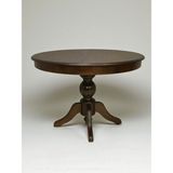 Kleinhaus Furniture Elegansia Ahşap Açılır Masa, Klasik Ayak, Perdeli Masa Tablası - 110