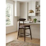Kleinhaus Furniture Mumbai Modern Tasarım Ahşap Bar Sandalyesi - Ceviz