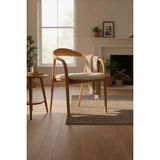 Kleinhaus Furniture Nevada Ahşap Sandalye, Masif Gürgen İskelet, Modern Tasarım - Siyah - Yeşil