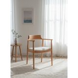 Kleinhaus Furniture Siena Ahşap Sandalye, Masif Ahşap Iskelet - Natural
