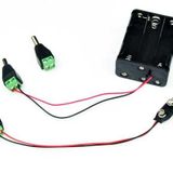 Klemens Girişli DC Barrel Jack - DC Barrel to Wire Jack