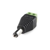 Klemens Girişli Erkek Dc Barrel Jack 2,1mm