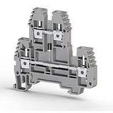 Klemsan 317329 PIK 2.5 NLD 2.5 mm 24 V DC Gri İki Katlı Klemens
