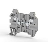 Klemsan 324909 2.5CC 1 Giriş 3 Çıkış Gri AVK 2.5 mm Klemens