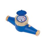 Klepsan Kvs 17K 1 1/4 260 mm 10M3/H Kuru Tip Çok Hüzmeli Soğuk Su Sayaçları - Mavi