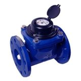Klepsan Kvs 1W R160 Dn 50 200 mm 40M3/H Woltman Tip Su Sayacı - Mavi
