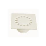 Klepsan Plastik Yer Sifonu / Süzgeci Alttan Çıkışlı 15*15 Q70-q100